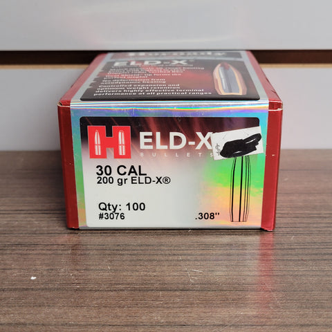 NEW Bullets 30 Cal 200gr ELD-X x100 #01075a73