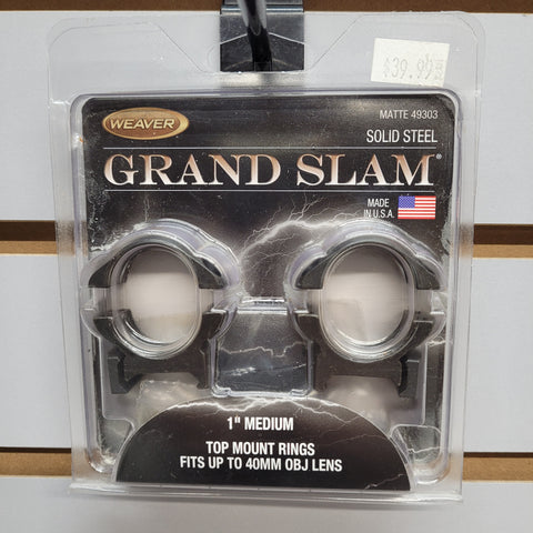 1" Grand Slam Scope Rings #01095809