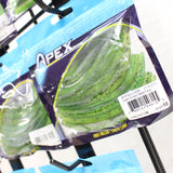 NEW 5" Free Faller Green Pumpkin Black Flake x 10 Packs #03115050