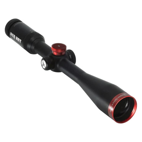 Black/red scope
