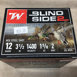 NEW Ammo Blind Side 2 12Ga 3.5" No.2 x 100 #09266001