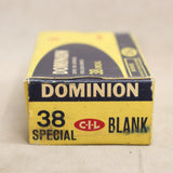 Ammo Dominion BLANKS 38 Special x 50 #07286018