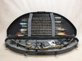 Saber Compound Bow w/ Case, Arrows, & More #09296801