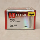 Bullets 7mm 162gr ELD-X x100 #05256812