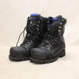 Leather Steel Toe Winter Boots - Size 9 #05256819