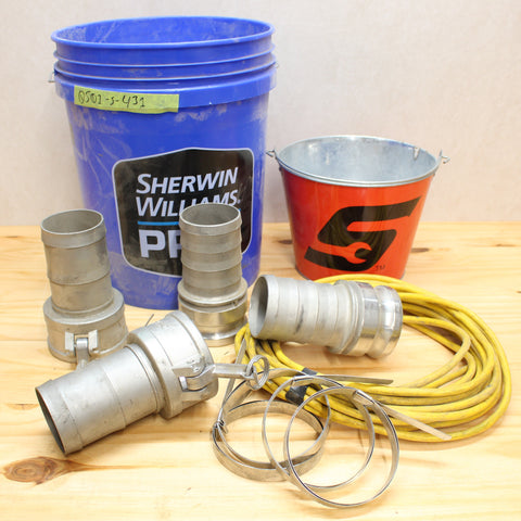 Bucket, Extension Cord & Nozzles #05015431