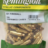 Unfired Brass 221 Fireball x100 #05256834