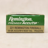 Ammo 221 Fireball AccuTip-V x14 w/ Brass #05256835