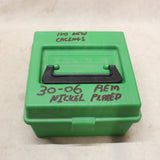 Unfired Brass 30-06 Sprg Nickel Plated x100 #05256839