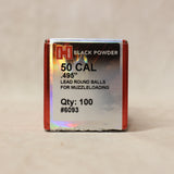 ML Bullets 50 Cal T-EZ & Round Ball #05256847