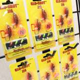 NEW Glo-Shot Metallic Gold Jigs x 6 Packs #03115075