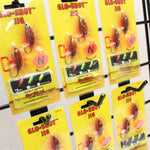 NEW Glo-Shot Metallic Gold Jigs x 6 Packs #03055083