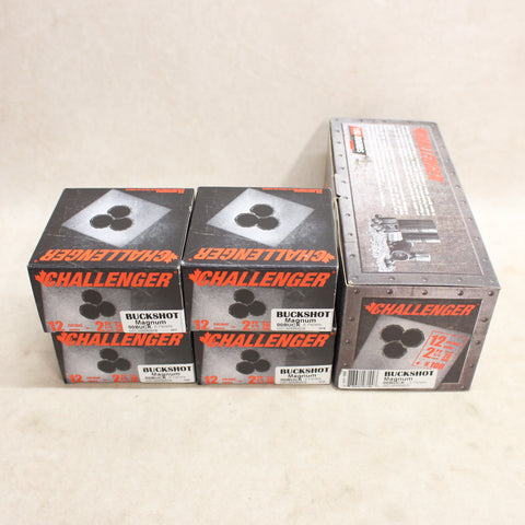 NEW Ammo 12Ga Magnum 00 Buck x 100 #06185012