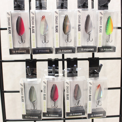 NEW Oragami Blade Spinning Lures x9 #05055849