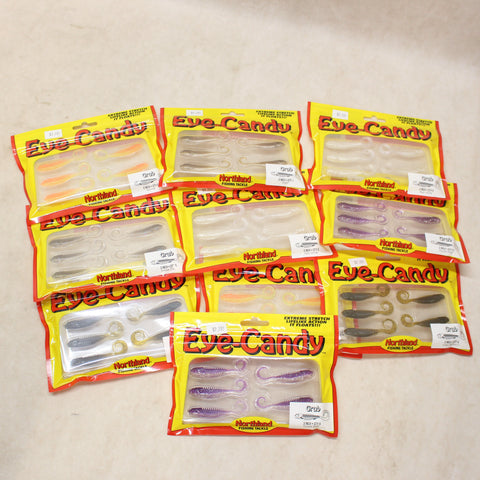 NEW Eye-Candy Grub Baits x50 #05055863