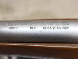 Model 190 16ga #08036402