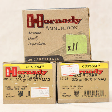 Ammo 480 Ruger XTP x51 #05065834