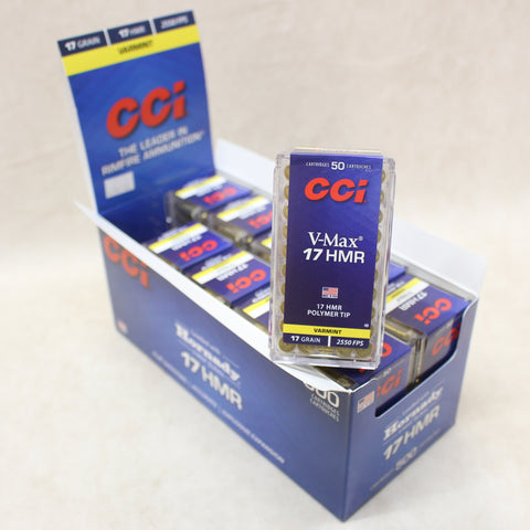 NEW Ammo 17HMR V-MAX x 500 #05125013