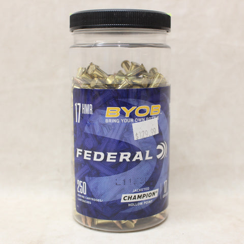 Ammo 17HMR 17gr JHP x250 #05075a62