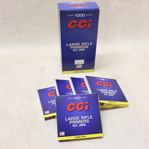 NEW Primers No.200 Large Rifle x1000 #05075a75