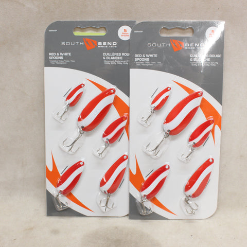 NEW Red & White Spoons x10 #11245837