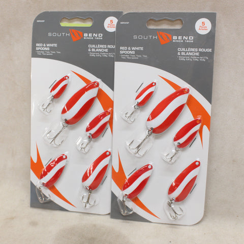 NEW Red & White Spoons x10 #11245838