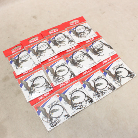 NEW 9" Heavy Duty Wire Leaders x36 #11245848