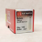 Bullets 6mm ELD-M x100 #05075408