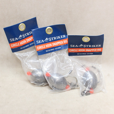 NEW 8oz Circle Hook Snapper Rig x3 #11245852