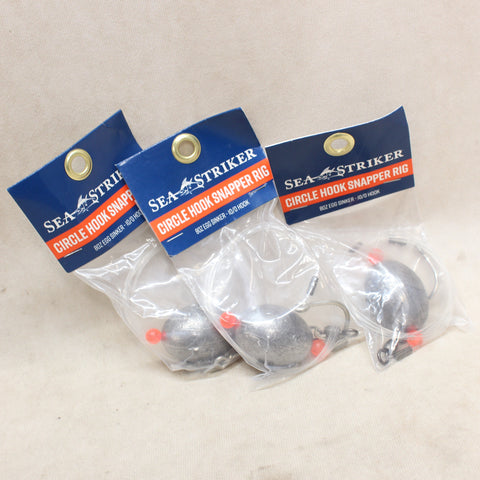 NEW 8oz Circle Hook Snapper Rig x3 #11245853