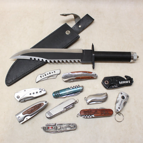 Rambo Knife w/ Assorted Knives x11 #05075815
