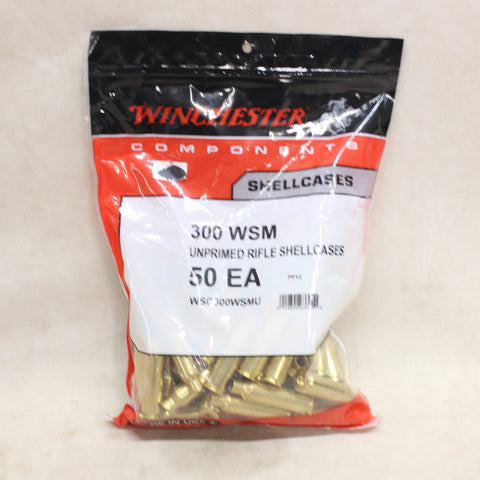 Unfired Brass 300 WSM x50 #11245883