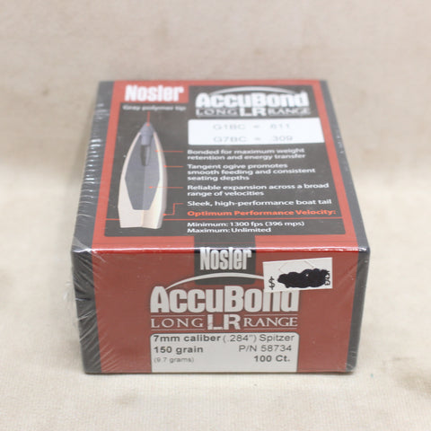 Bullets 7mm 150gr AccuBond LR x100 #11245884