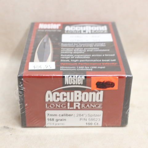 Bullets 7mm 168gr AccuBond LR x100 #11245885
