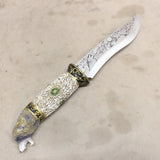 7.5" "Bear Head" Art Knife #05276808
