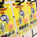 NEW Glo-Shot Purple Tiger Jigs x 6 Packs #03055008