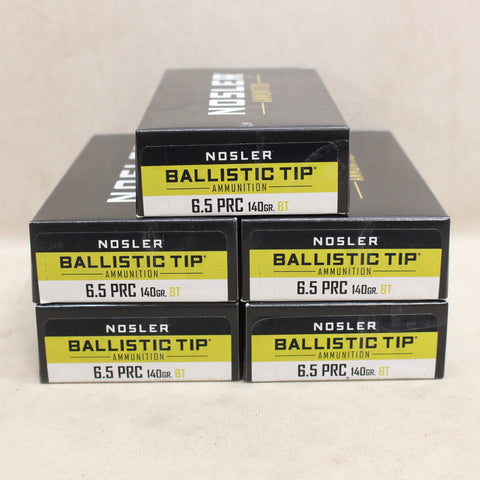 NEW Ammo 6.5 PRC 140gr Ballistic Tip x100 #11265a5e
