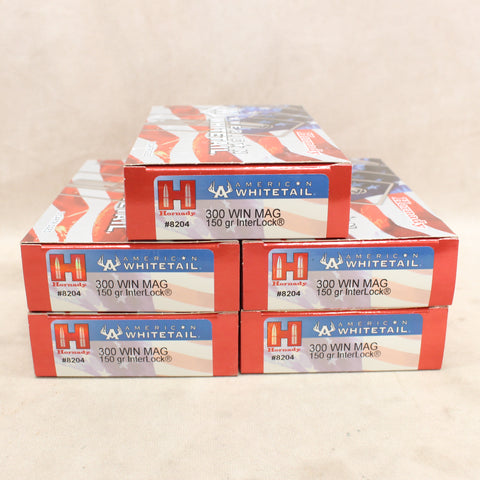 NEW Ammo 300 Win Mag 150gr InterLock SP x100 #11265a5f