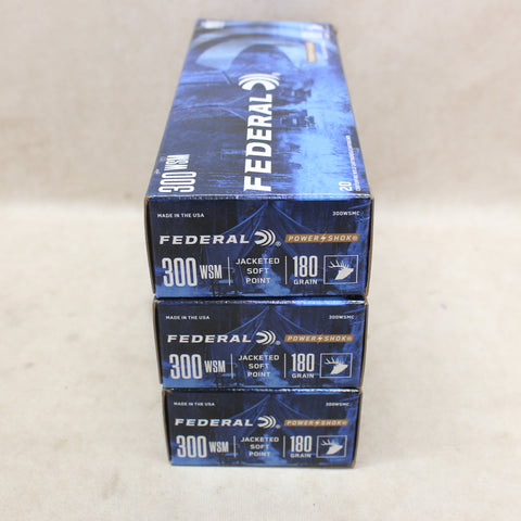 NEW Ammo 300 WSM 180gr SP x60  #11265a68