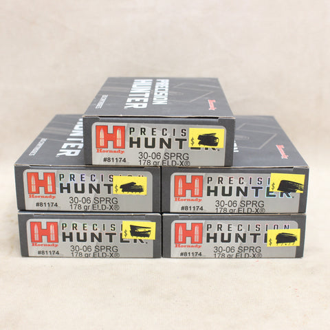 NEW Ammo 30-06 Sprg 178gr ELD-X x100 #11265a69