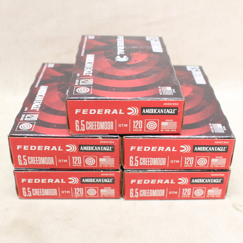 NEW Ammo 6.5 Creedmoor 120gr OTM x100 #11265a6a