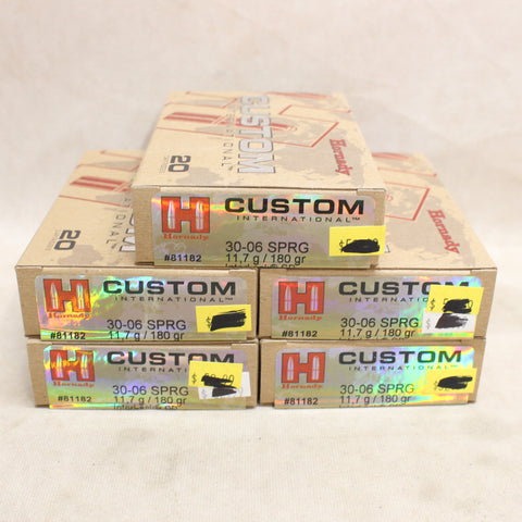 NEW Ammo 30-06 Sprg 180gr InterLock SP x100 #11265a6b