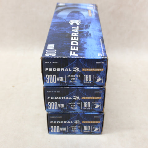 NEW Ammo 300 WSM 180gr SP x60  #11265a6c