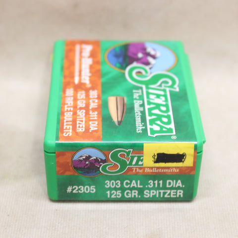 NEW Bullets 303 Cal Pro-Hunter 125gr Sptz x100 #11265a7c