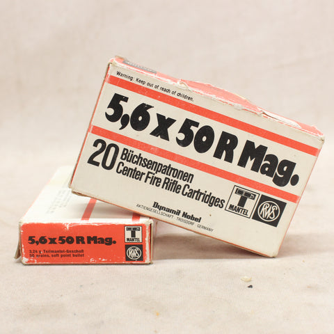 Ammo 5.6x50R Mag x40 #11255424