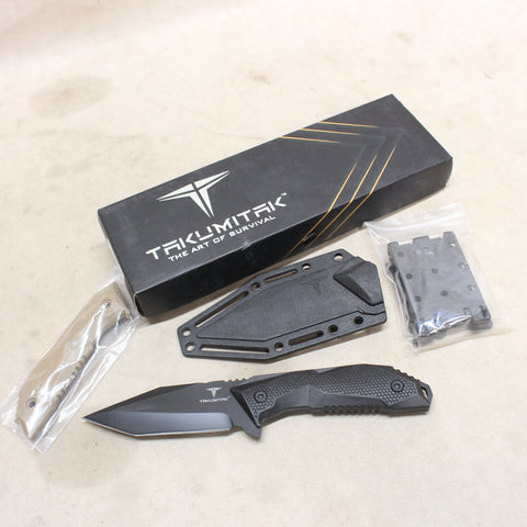 Terminal 4" Tactical Tanto Knife w/ Sheath #11255807