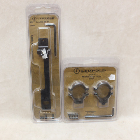 M700 LA 1-pc STD Scope Base & 1" Rings #11255815