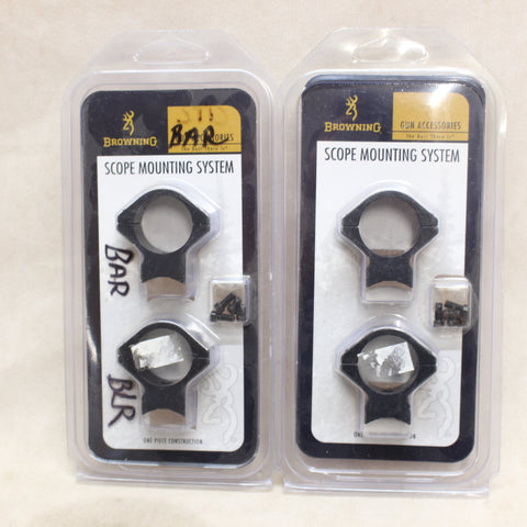 BAR/BLR Integral 1" Scope Rings x2 Pair #11255821