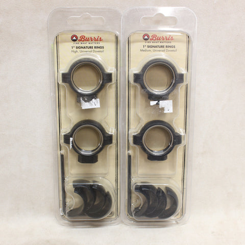 Signature 1" Universal Scope Rings x2 Pair #11255825