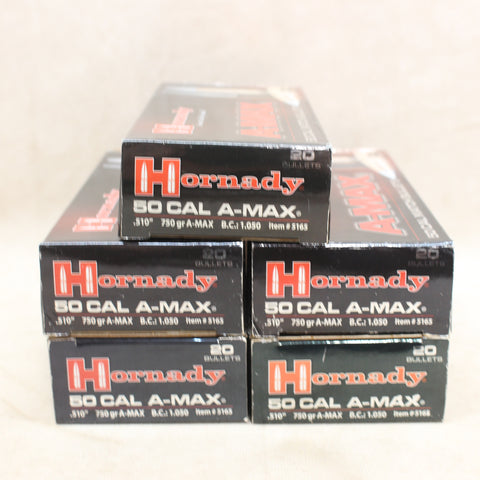 Bullets 50 Cal A-Max Match x100 #11255827